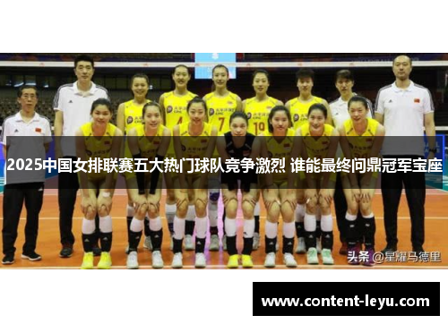 2025中国女排联赛五大热门球队竞争激烈 谁能最终问鼎冠军宝座