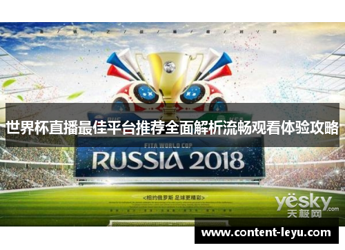 世界杯直播最佳平台推荐全面解析流畅观看体验攻略