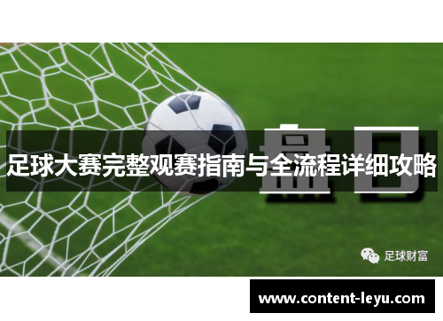 足球大赛完整观赛指南与全流程详细攻略